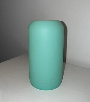 BKR Teal Little Water Bottle Jules Sleeve Silicone BPA-Free Dishwasher Safe